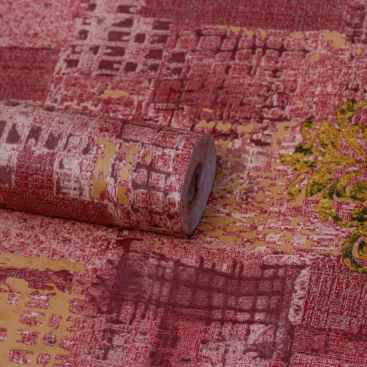 Rose Gold Distressed Vintage Wash