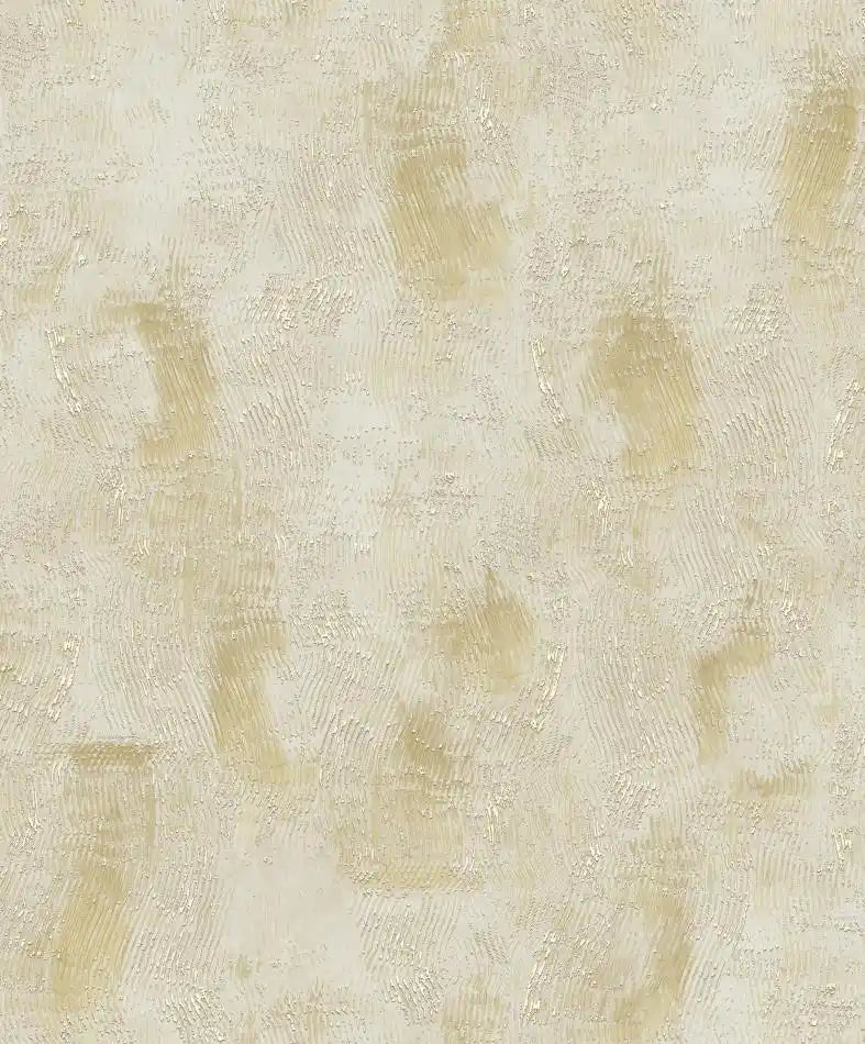 Warm Sand & Gold Veined Abstract Wallpaper