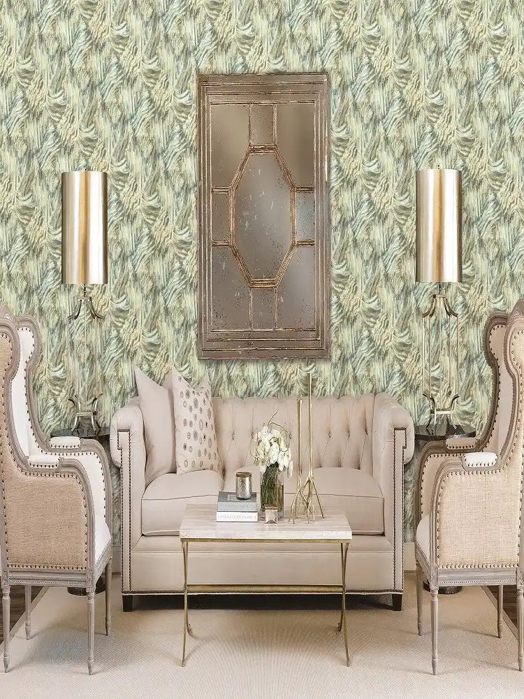 Sage Green Organic Flow Texture