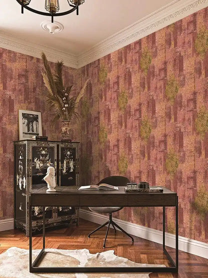 Rose Gold Distressed Vintage Wash