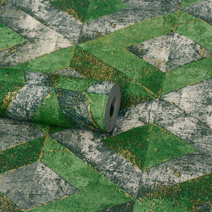 Sage Green Diamond Pattern