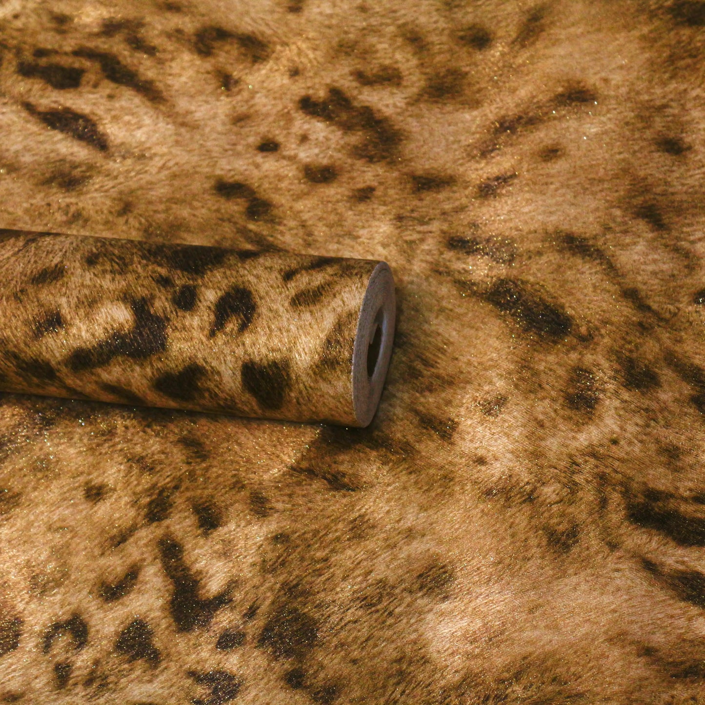 Olive Brown Animal Print Texture