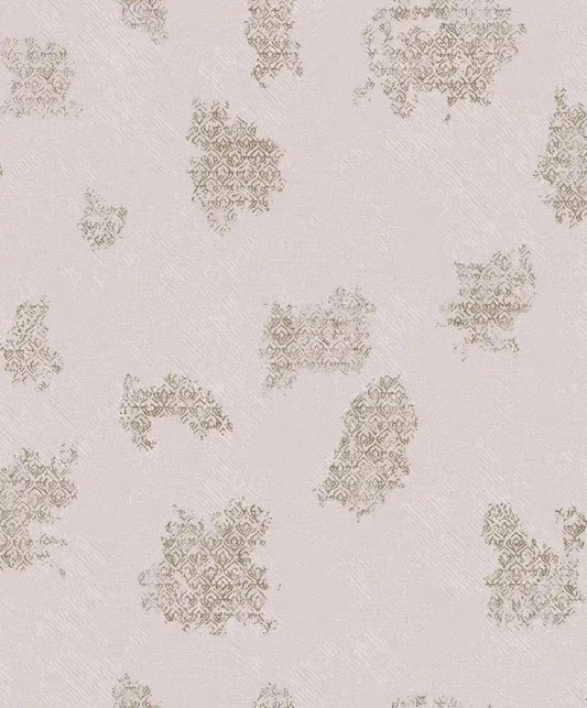 Romantic Rose Gold Distressed Wallpaper