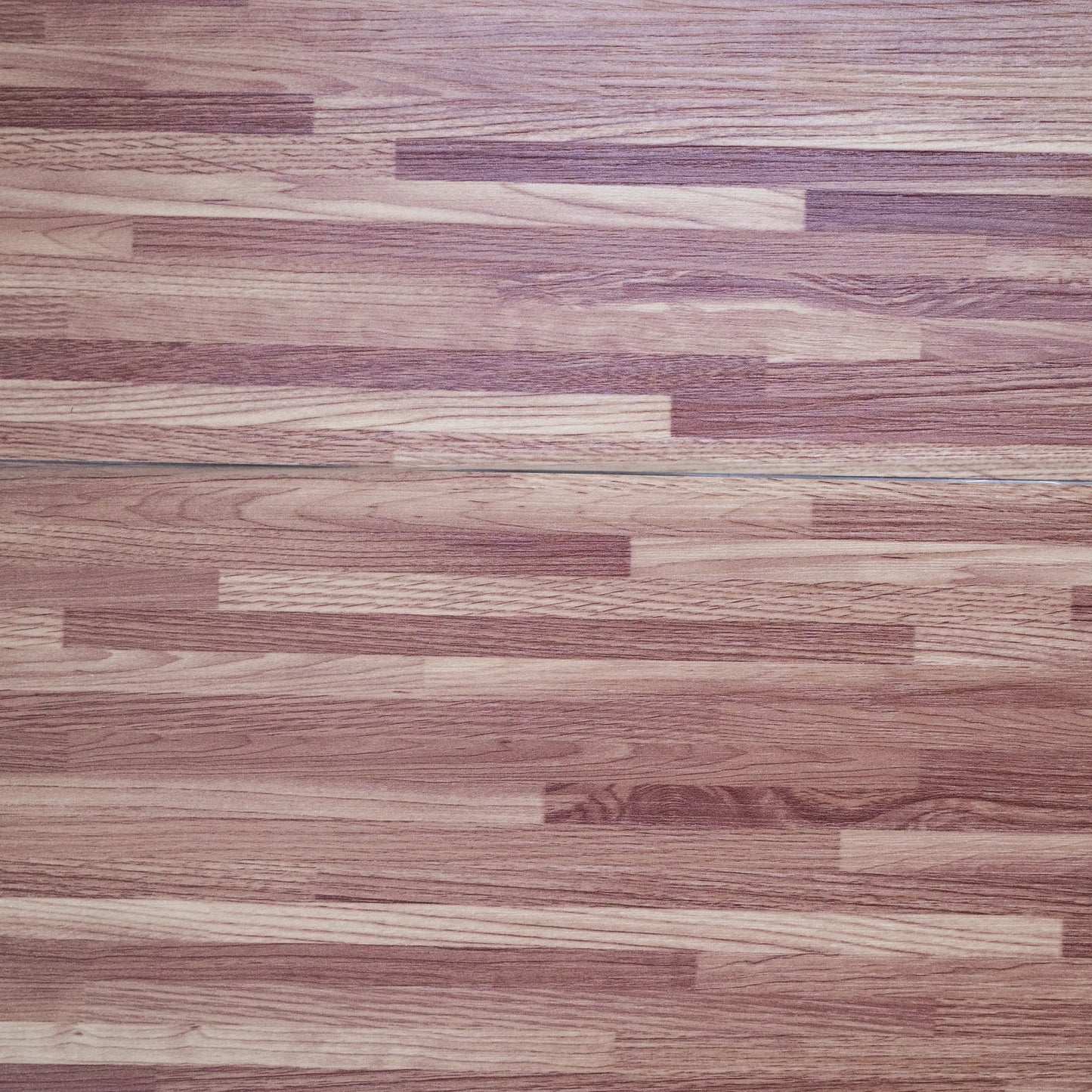 Wooden panel with a purple and brown color scheme