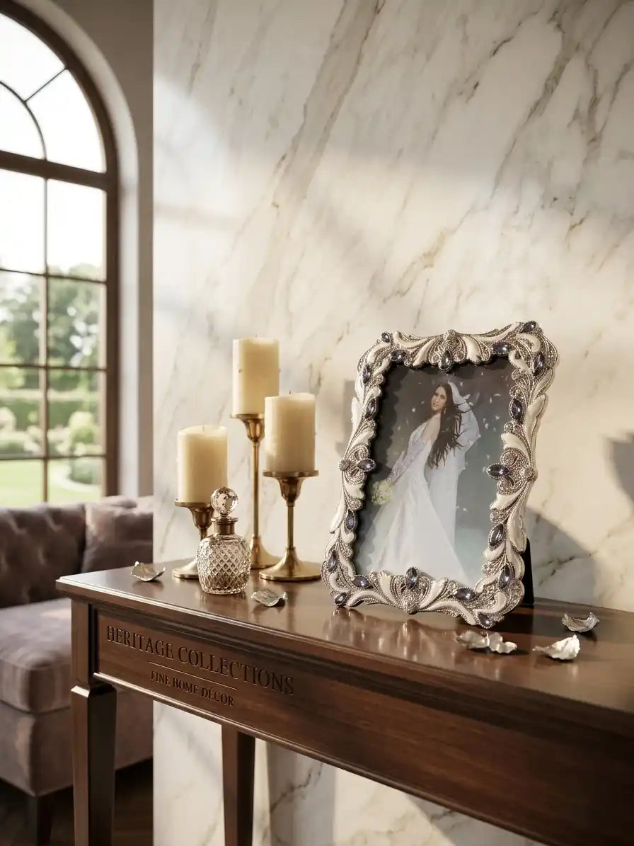 Gemstone Luxury Decorative Photo Frame