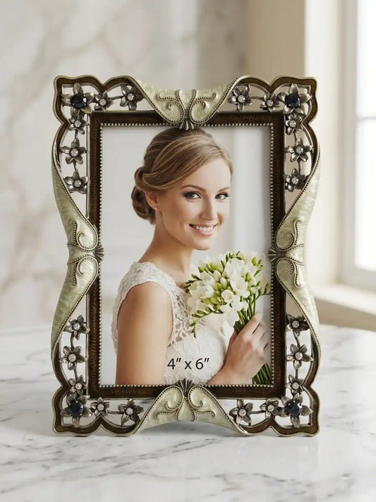 Floral Vintage Luxury Photo Frame