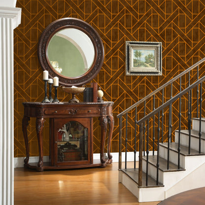 Cream Thin Vertical Striped Paper