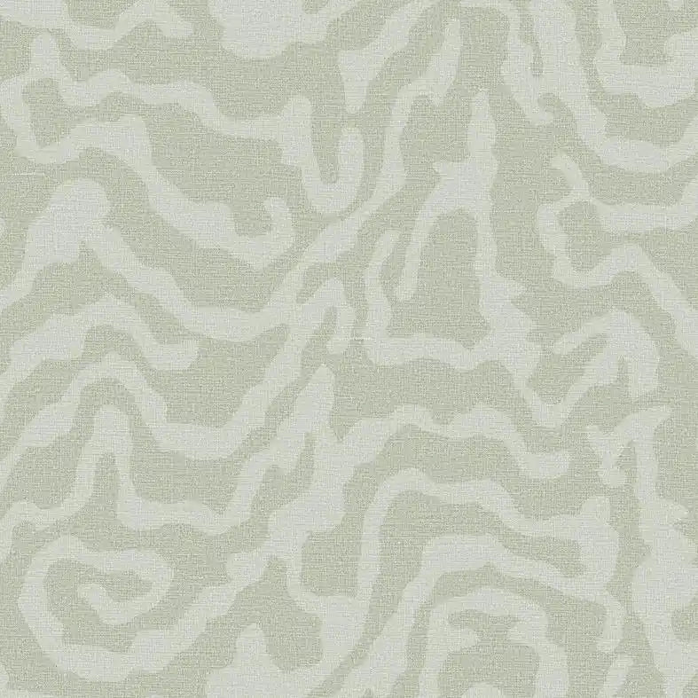 Textured fabric pattern with wavy lines on a light gray background